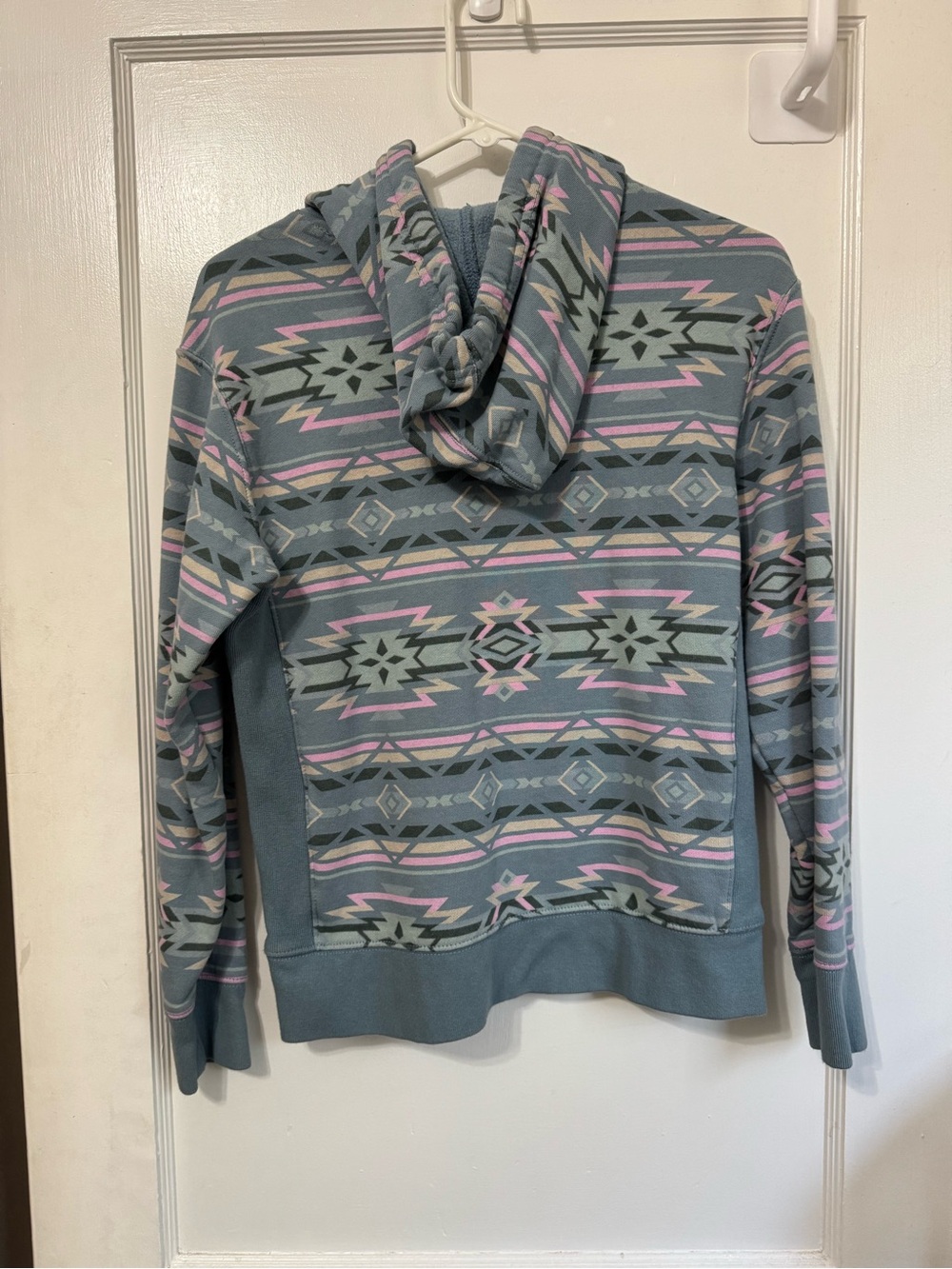 Life Is Good Women's XS Southwestern Geometric Print Hooded Sweatshirt - Picture 4 of 4
